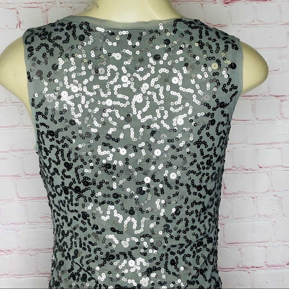 Max studio Grey sequin dress - Picture 3 of 7